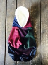 CRAZY Vintage!!　フードボアパーカー　EB　XL