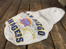 Vintage!! フードボアパーカー　English bulldog 　L