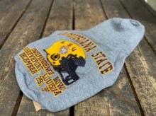 Vintage!! フードボアパーカー　English bulldog 　S