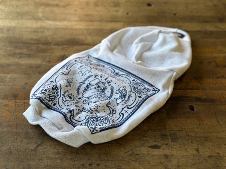 NEW !! Paisley back print hoodie　English Bulldog