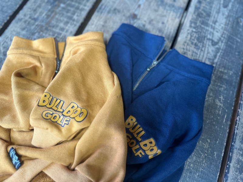 ハーフジップGOLFSWEAT!!　EnglishBulldog