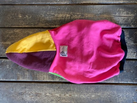 CRAZY Vintage!!　フードボアパーカー English Bulldog1　XLサイズ