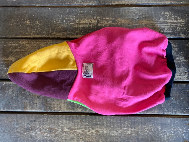 CRAZY Vintage!!　フードボアパーカー English Bulldog1　XLサイズ