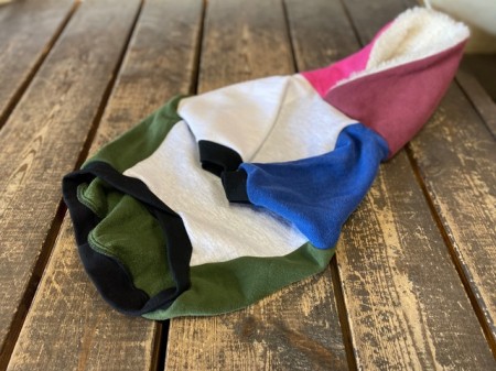 CRAZY Vintage!!　フードボアパーカー English Bulldog4　Mサイズ