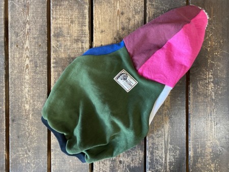 CRAZY Vintage!!　フードボアパーカー English Bulldog4　Mサイズ