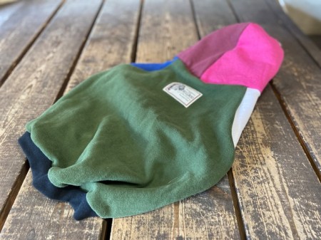 CRAZY Vintage!!　フードボアパーカー English Bulldog4　Mサイズ