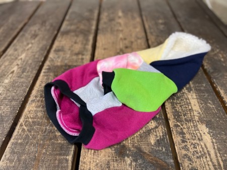 CRAZY Vintage!!　フードボアパーカー French Bulldog1　Sサイズ