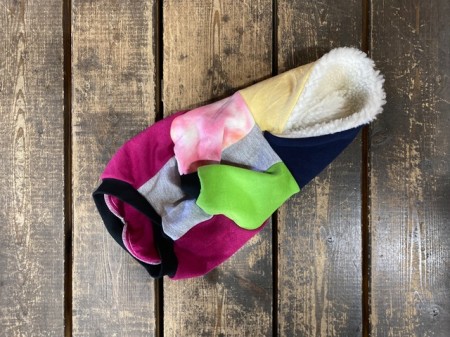 CRAZY Vintage!!　フードボアパーカー French Bulldog1　Sサイズ
