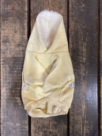 Vintage!! フードボアパーカー　French bulldog5 　M