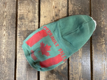  Vintage!! フードボアパーカー　French bulldog2 　M