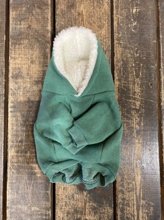  Vintage!! フードボアパーカー　French bulldog2 　M