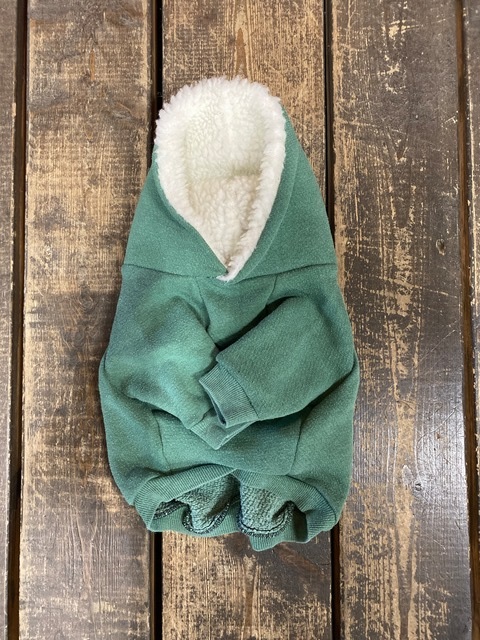  Vintage!! フードボアパーカー　French bulldog2 　M