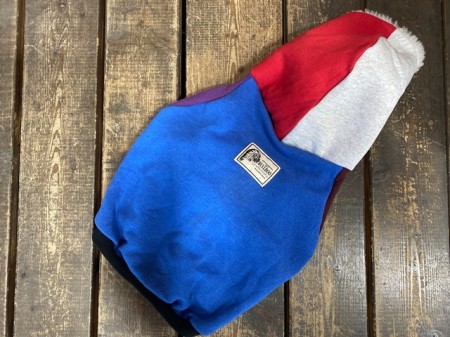 CRAZY Vintage!!　フードボアパーカー English Bulldog L