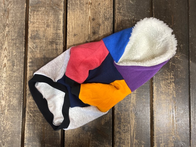CRAZY Vintage!!　フードボアパーカー French Bulldog XL