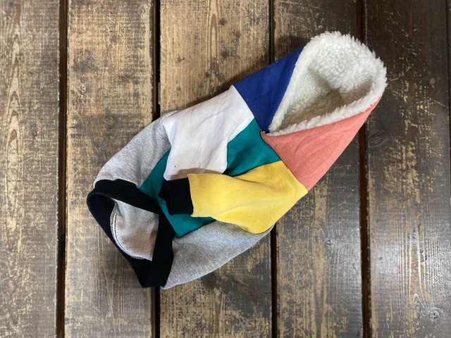 CRAZY Vintage!!　フードボアパーカー French Bulldog　M