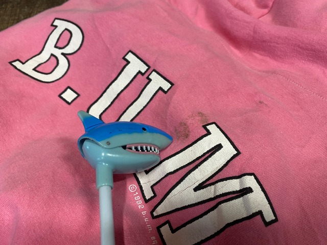 Vintage!! フードボアパーカー　English bulldog 　L　※難あり