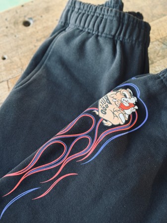 FIRE Pinstripe BULLDOG Owner's sweatpants