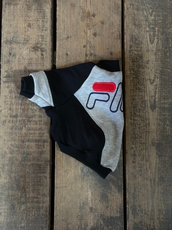 Vintage sport sweat　French bulldog S