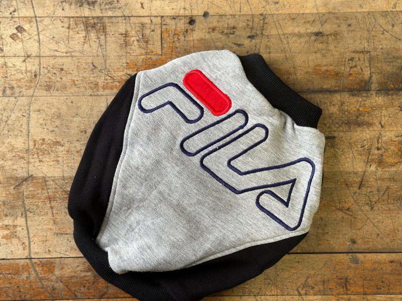 Vintage sport sweat　French bulldog S