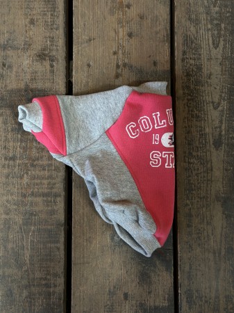 Vintage sport sweat　French bulldog S