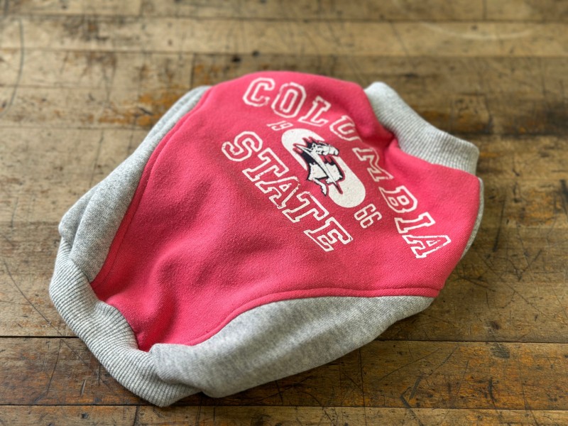 Vintage sport sweat　French bulldog S