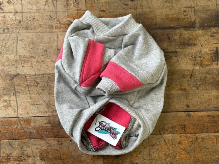 Vintage sport sweat　French bulldog S