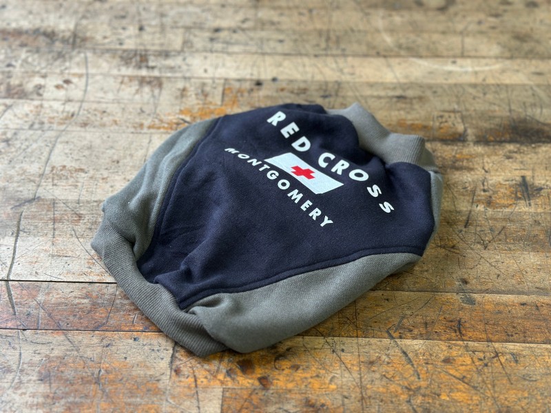 Vintage sport sweat　French bulldog S