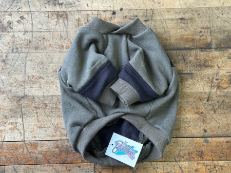 Vintage sport sweat　French bulldog S