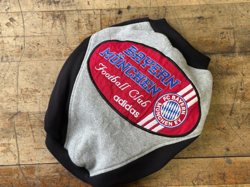 Vintage sport sweat　French bulldog M