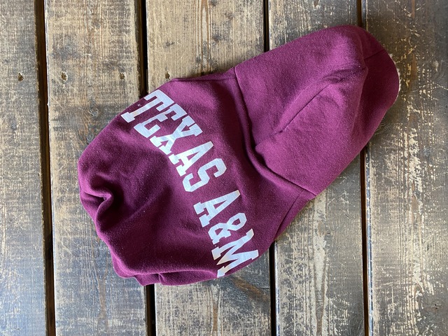 Vintage!! フードボアパーカー　French bulldog　XL