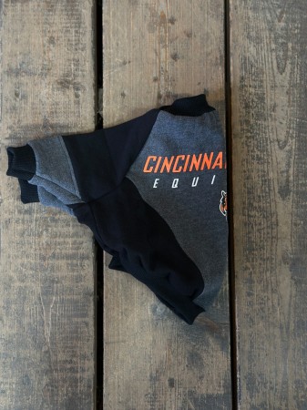 Vintage sport sweat　French bulldog L