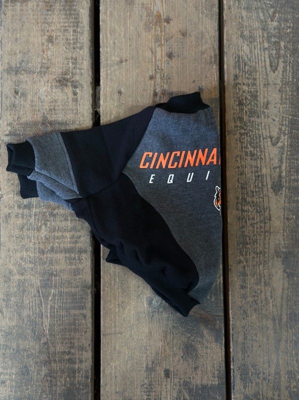 Vintage sport sweat　French bulldog L