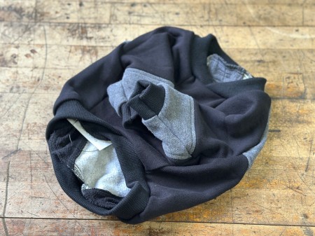 Vintage sport sweat　French bulldog L