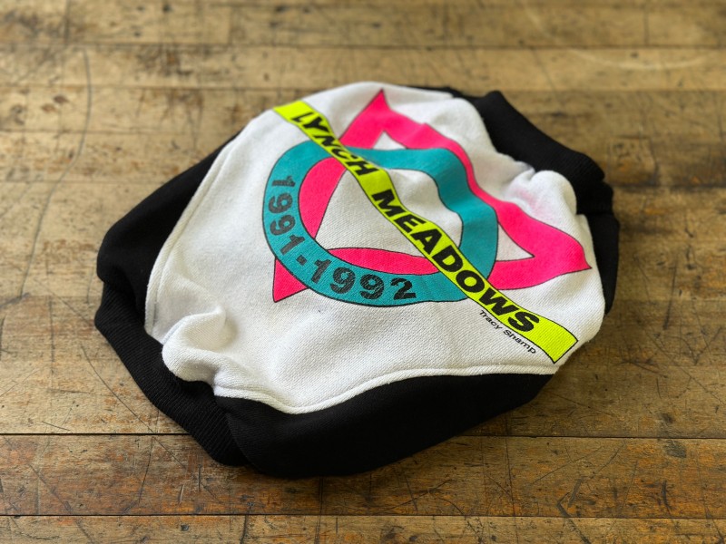 Vintage sport sweat　French bulldog L