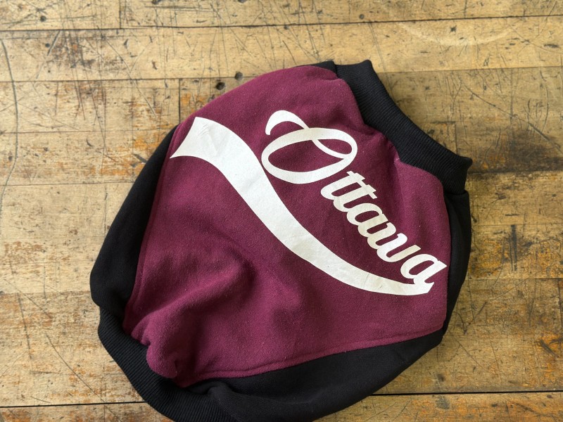 Vintage sport sweat　French bulldog XL