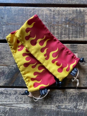 Fire Patterned cool neck  French Bulldog
