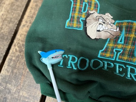 Vintage BULLDOG　sweat　English bulldog XL*補修済