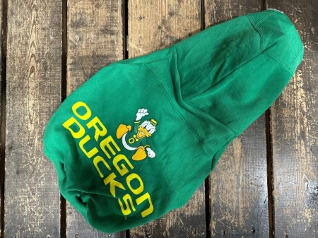 Vintage!! フードボアパーカー　English bulldog 　L　