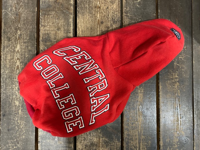 Vintage!! フードボアパーカー　English bulldog 　L