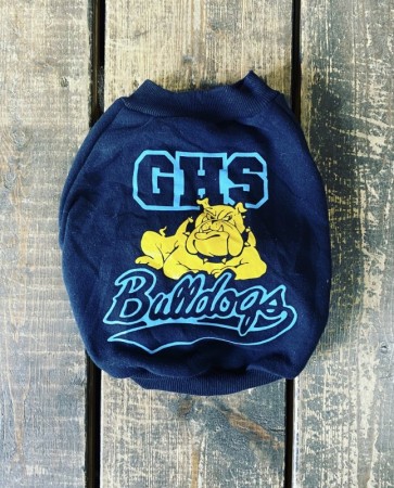 Vintage!! BULLDOG sweat FrenchBulldog S