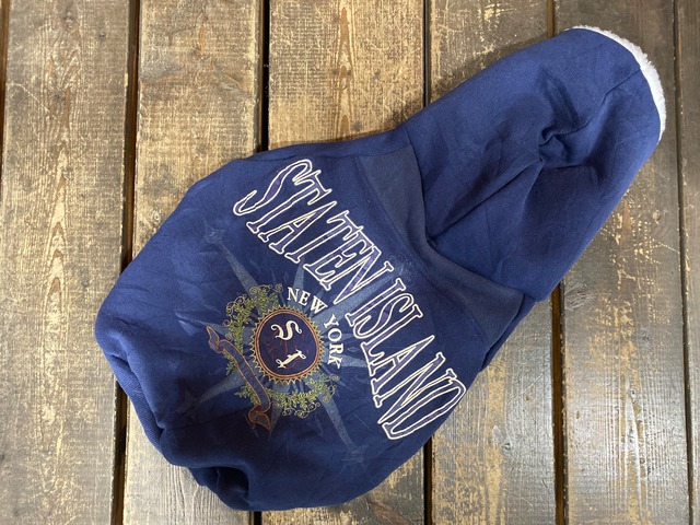 Vintage!! フードボアパーカー　English bulldog 　L
