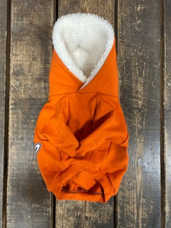 Vintage!! フードボアパーカー　French bulldog 　XL