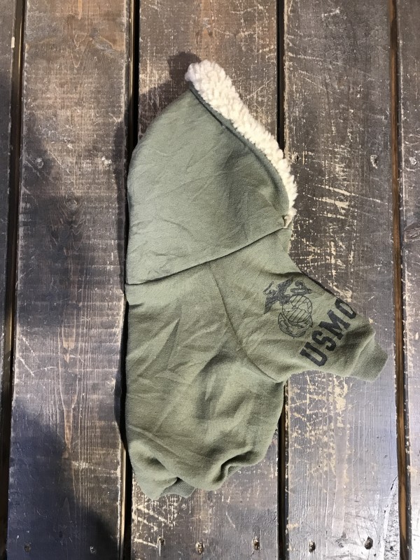 限定‼️USMC フードボアパーカー　French Bulldog