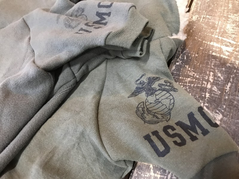 限定‼️USMC フードボアパーカー　French Bulldog