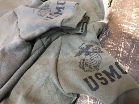 限定‼️USMC フードボアパーカー　French Bulldog